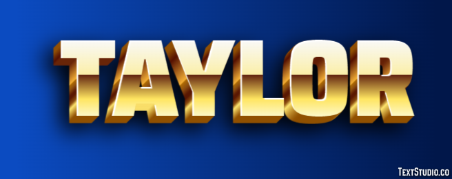 Taylor Texteffekt