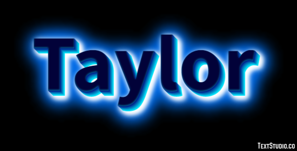 Taylor Texteffekt
