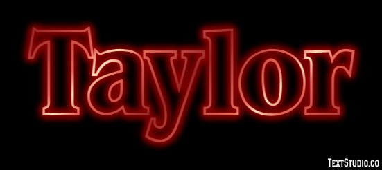 Taylor Effetto testo