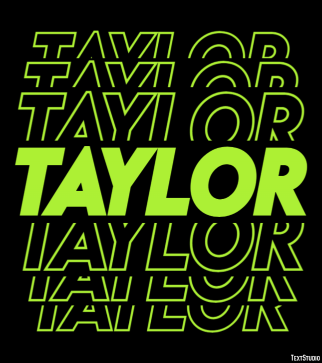 Taylor Efekt tekstowy