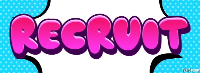 Recruit Text Effect