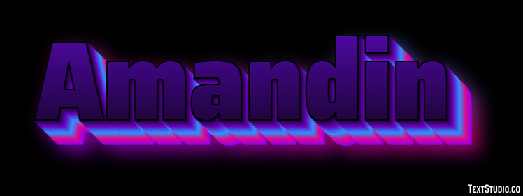 Amandin Effetto testo
