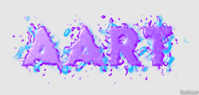 Aart Efecto de texto