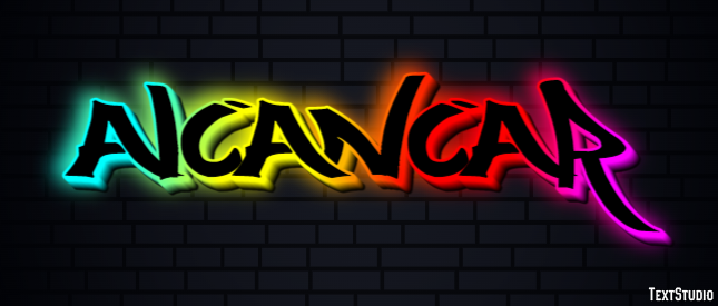 Alcançar Эффект текста