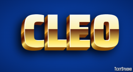 Cleo Effetto testo