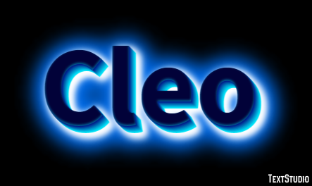 Cleo Effetto testo