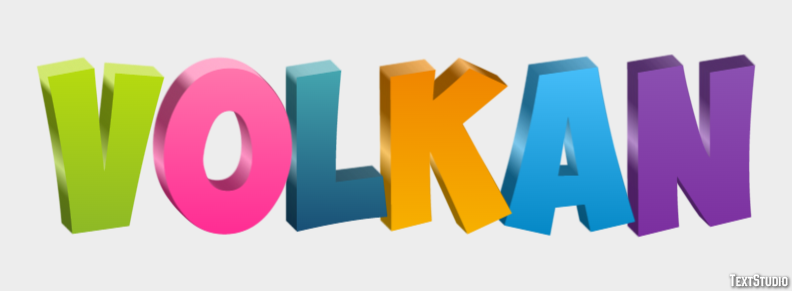 Volkan Text Effect