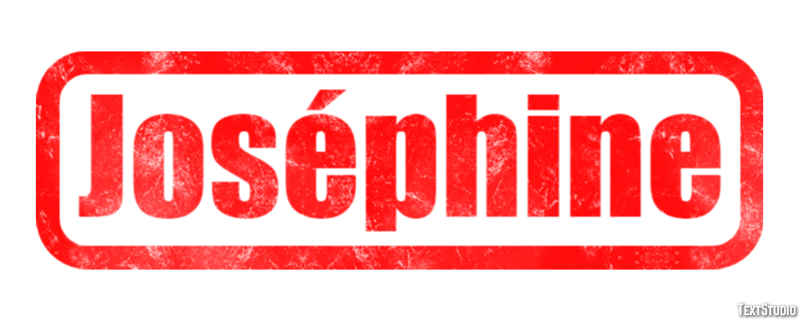 Joséphine Effetto testo