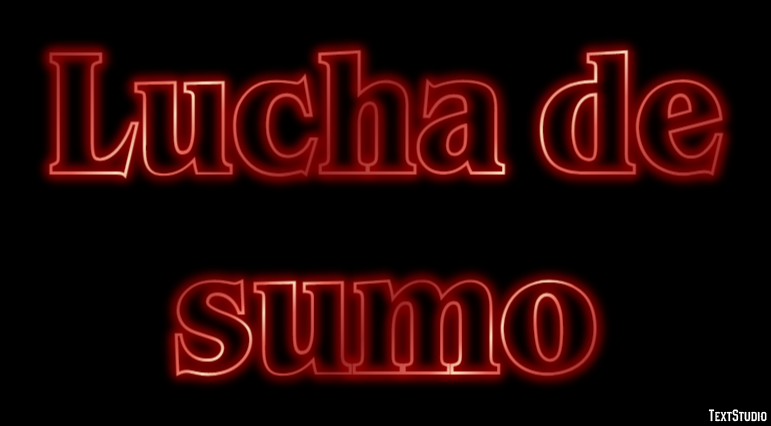 Lucha de sumo Tekst effect