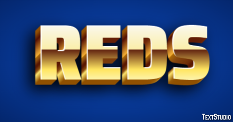 Reds Text effect