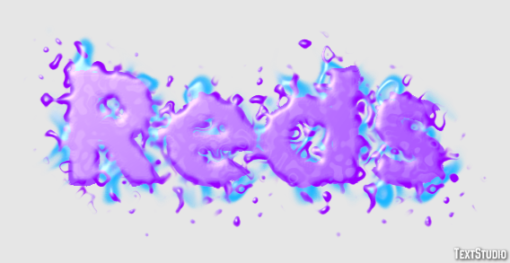 Reds Text effect