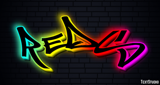 Reds Text effect