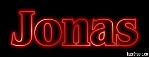 Jonas テキスト効果