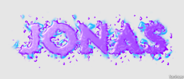 Jonas テキスト効果