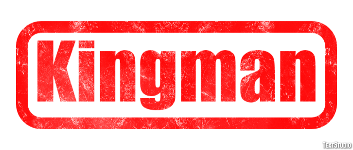 Kingman Efekt tekstowy
