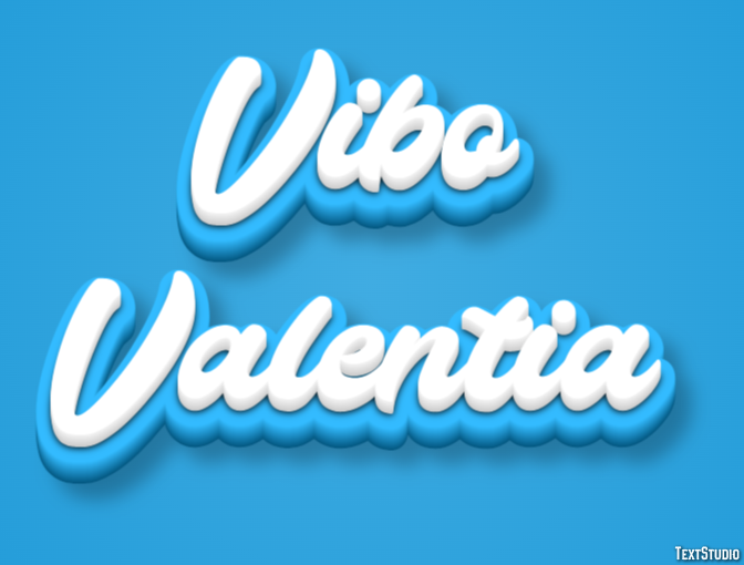 Vibo Valentia Efekt tekstowy