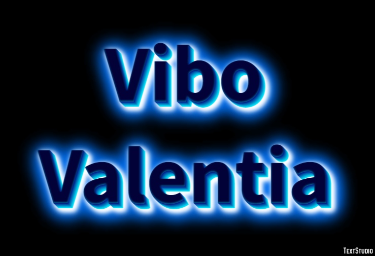 Vibo Valentia Efekt tekstowy