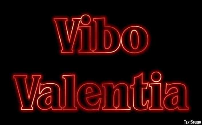 Vibo Valentia Efekt tekstowy