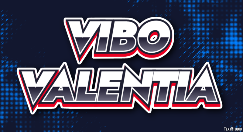 Vibo Valentia Efecto de Texto