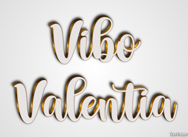 Vibo Valentia Efecto de Texto