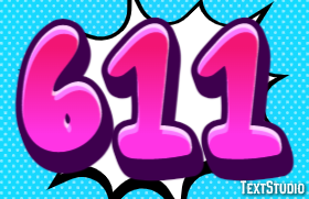 611 テキスト効果