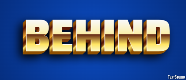Behind Text Effect