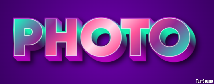 Photo Text Effect