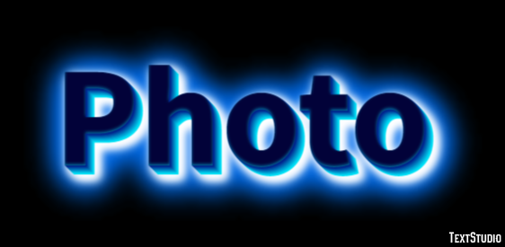 Photo Text Effect