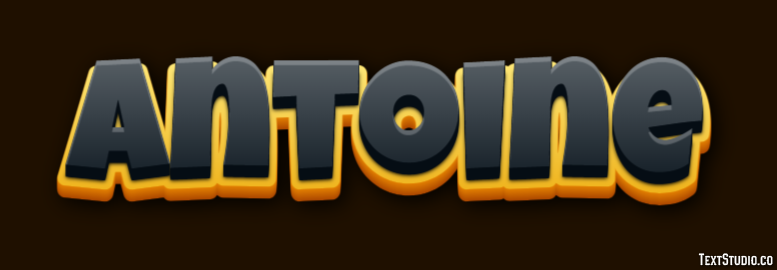 Antoine Text Effect