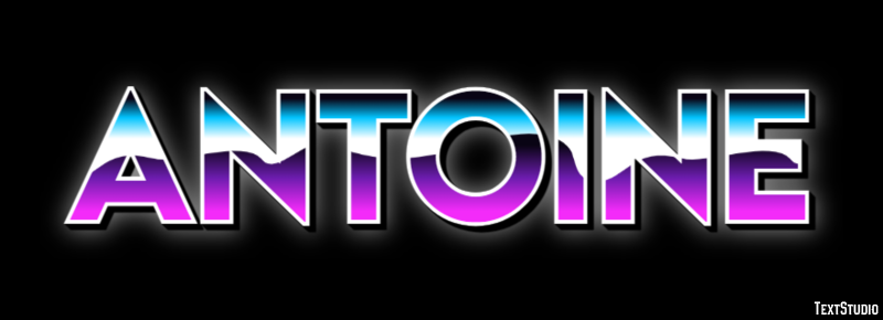 Antoine Text effect