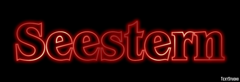 Seestern Texteffekt