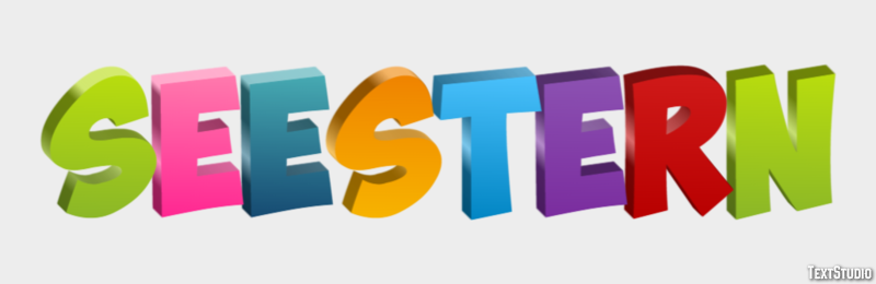Seestern Texteffekt