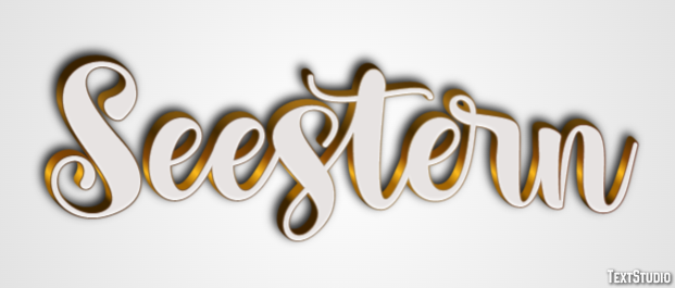 Seestern Texteffekt
