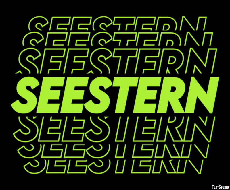 Seestern Texteffekt
