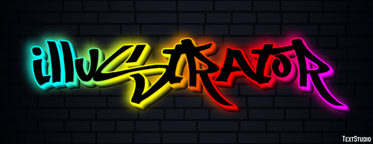 Illustrator Efeito de texto
