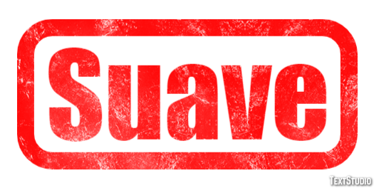 Suave Efeito do texto