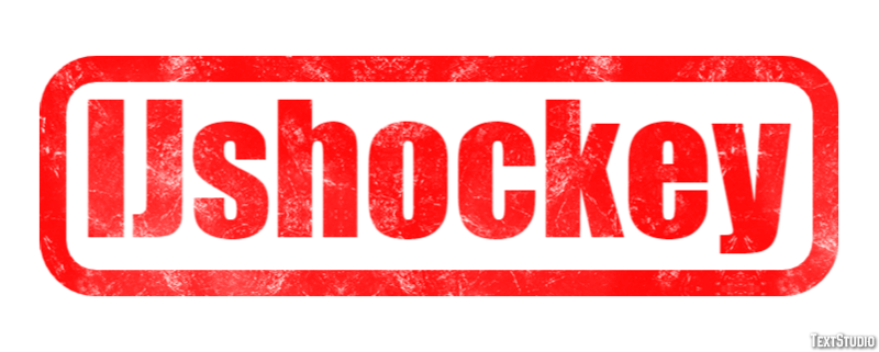IJshockey Tekst Effect