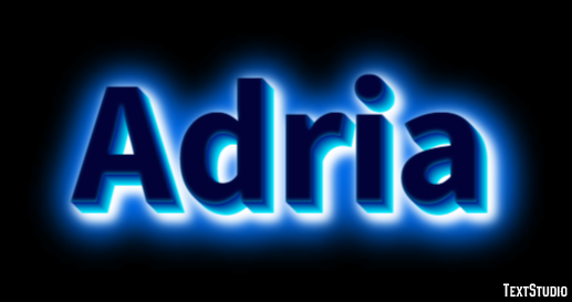 Adria Text Effect