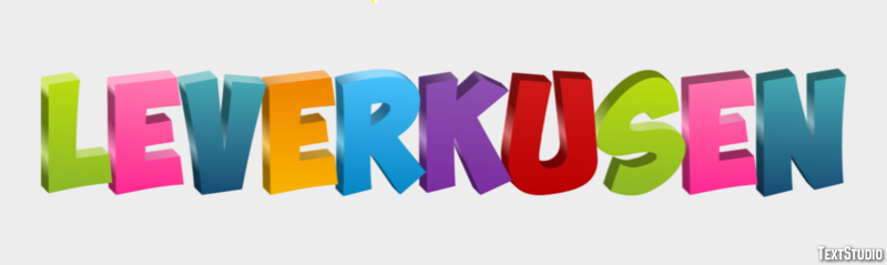 Leverkusen Efekt tekstowy