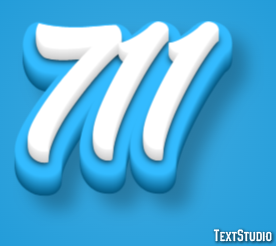 711 テキスト効果