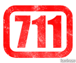 711 テキスト効果