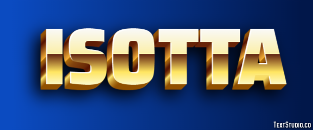 Isotta Effetto testo