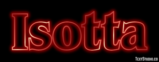Isotta Effetto testo