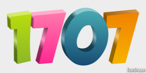 1707 Text Effect