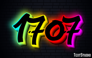 1707 Text Effect