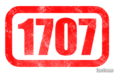 1707 Text Effect