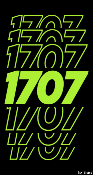 1707 Text Effect