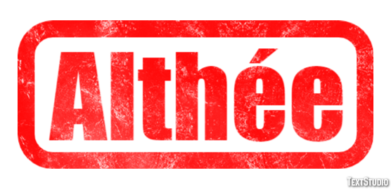 Althée Effet de texte