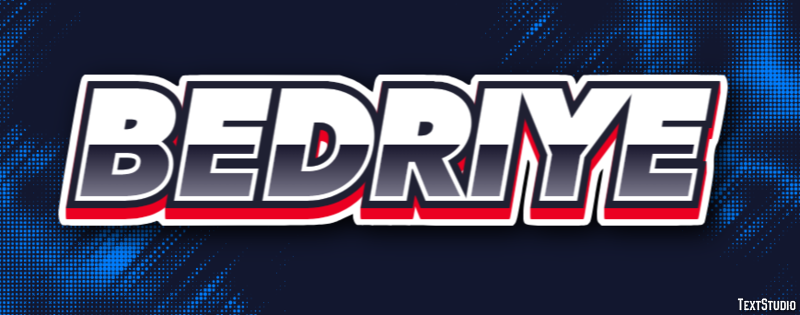 Bedriye Texteffekt