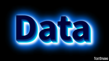 Data Text Effect